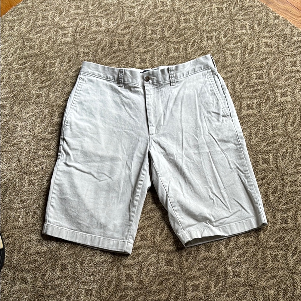 Men's Khaki Shorts J Crew Flex